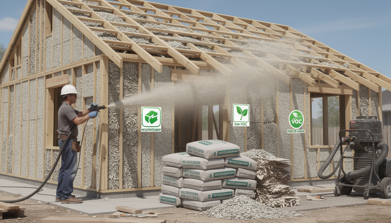 découvrez pourquoi la ouate de cellulose est une meilleure alternative à la laine de verre pour l'isolation : efficacité thermique, écologie et confort.