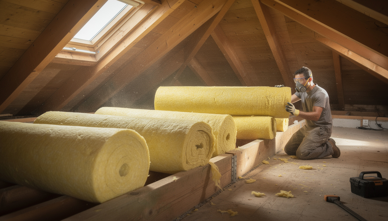 découvrez les avantages et inconvénients de la laine de verre pour l'isolation de vos combles et faites un choix éclairé pour améliorer le confort et l'efficacité énergétique de votre maison.